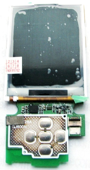 Дисплей Samsung J600 module