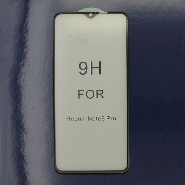 Защитное стекло Xiaomi Redmi Note 8 Pro 5D black