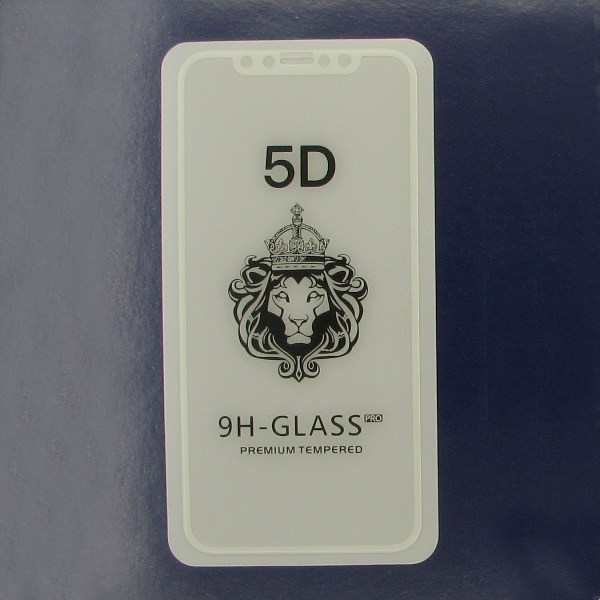 Защитное стекло iPhone X / XS / 11 Pro Full Glue white