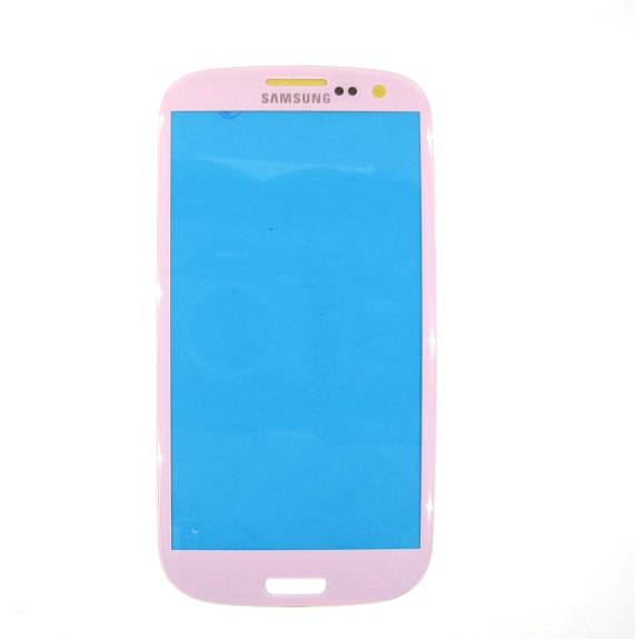 Стекло экрана Samsung Galaxy S3 i9300 pink