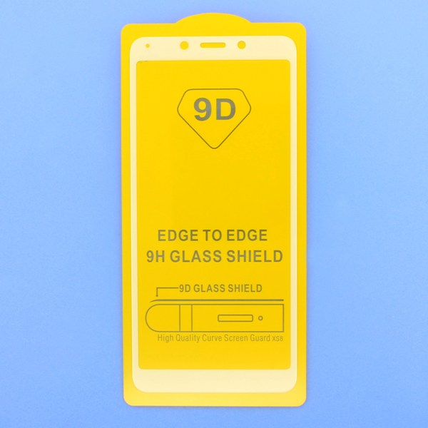 Защитное стекло Xiaomi Redmi 7 Full Glue white