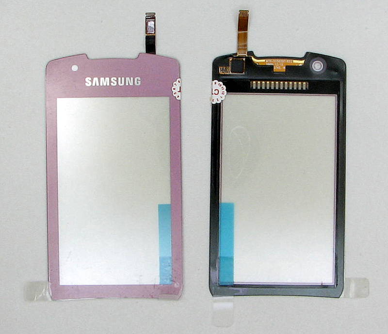 Тачскрин Samsung S5620 pink Monte