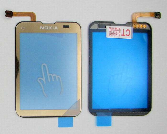 Тачскрин Nokia C3-01 gold original