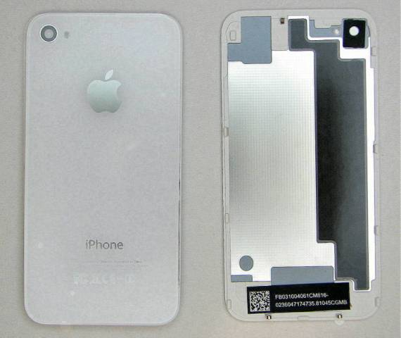Задняя крышка Apple iPhone 4S white original