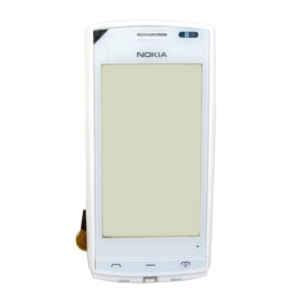 Тачскрин Nokia 500 white в рамке