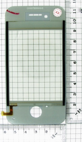 Тачскрин China 80-55 + наклад. 112-57 айфон №44