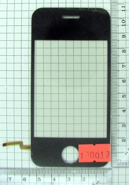 Тачскрин China 71-53 + наклад. 107-53 айфон №129