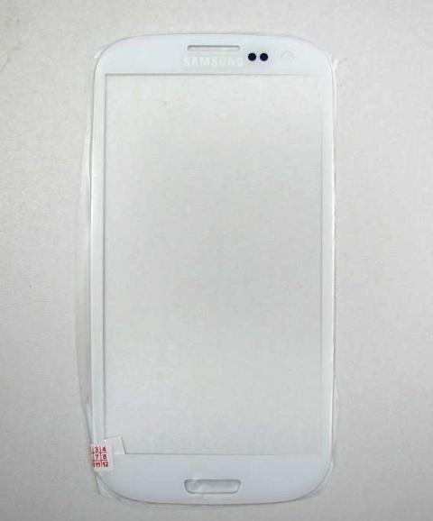 Стекло экрана Samsung Galaxy S3 i9300 white