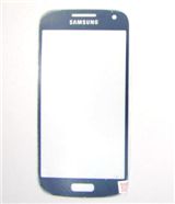 Стекло Стекло экрана Samsung Galaxy S4 mini i9190 blue