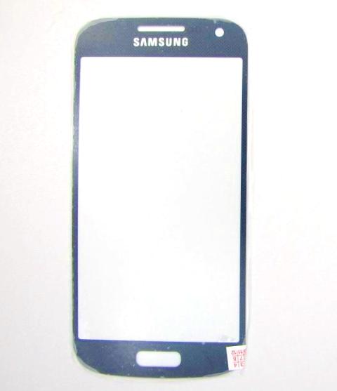 Стекло экрана Samsung Galaxy S4 mini i9190 blue