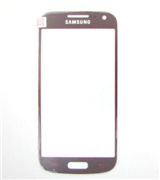 Стекло Стекло экрана Samsung Galaxy S4 mini i9190 red