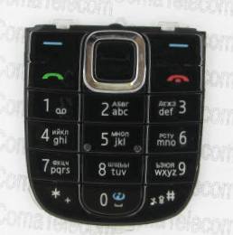 Клавиатура Nokia 3120C black + русс.