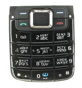 Клавиатура Nokia 3110C black + русс.