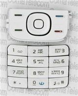 Клавиатура Клавиатура Nokia 5200 white + русс.