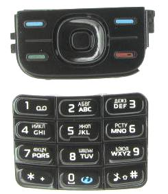 Клавиатура Nokia 5300 black + русс.