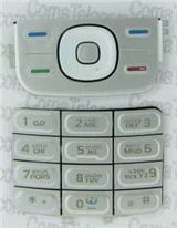 Клавиатура Клавиатура Nokia 5300 silver + русс.
