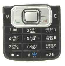 Клавиатура Nokia 6120C black + русс.