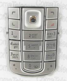 Клавиатура Nokia 6230i silver + русс.