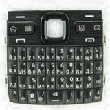 Клавиатура Клавиатура Nokia E72 black + русс.