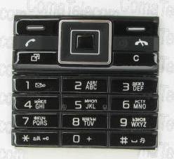 Клавиатура Sony Ericsson C902i black + русс.