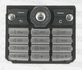 Клавиатура Sony Ericsson G700i grey