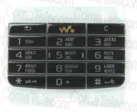 Клавиатура Sony Ericsson W960i black + русс.