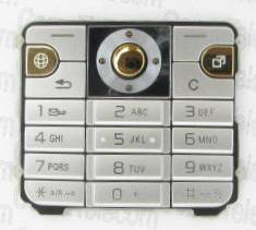 Клавиатура Sony Ericsson K530i silver