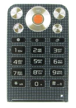 Клавиатура Sony Ericsson W380i black + русс.