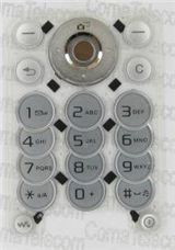 Клавиатура Клавиатура Sony Ericsson Z530i silver