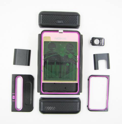 Корпус Nokia 3250 black-pink original