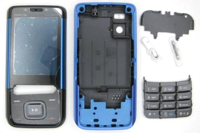 Корпус Nokia 5610 black-blue original