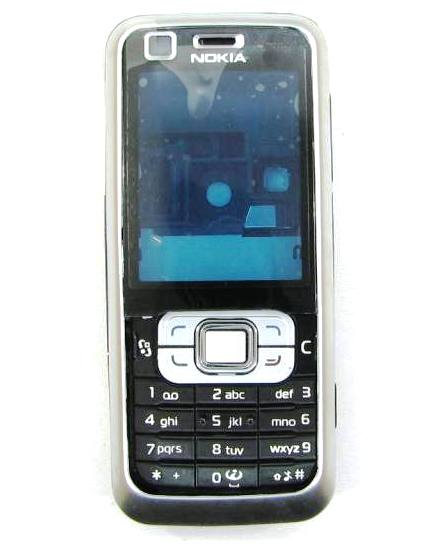 Корпус Nokia 6120C black-silver original