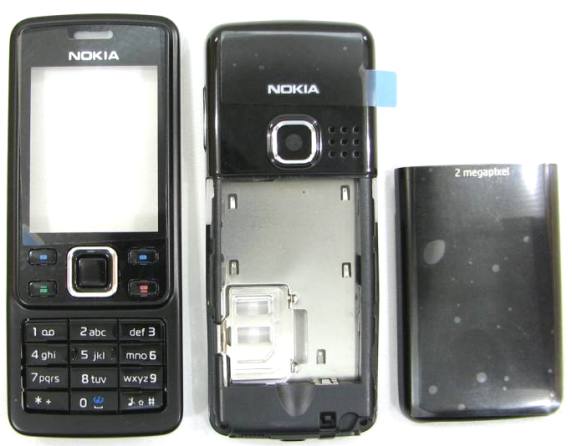 Корпус Nokia 6300 black original