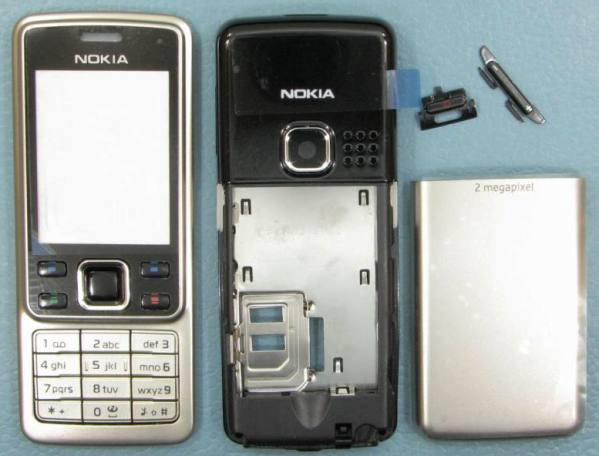 Корпус Nokia 6300 silver original