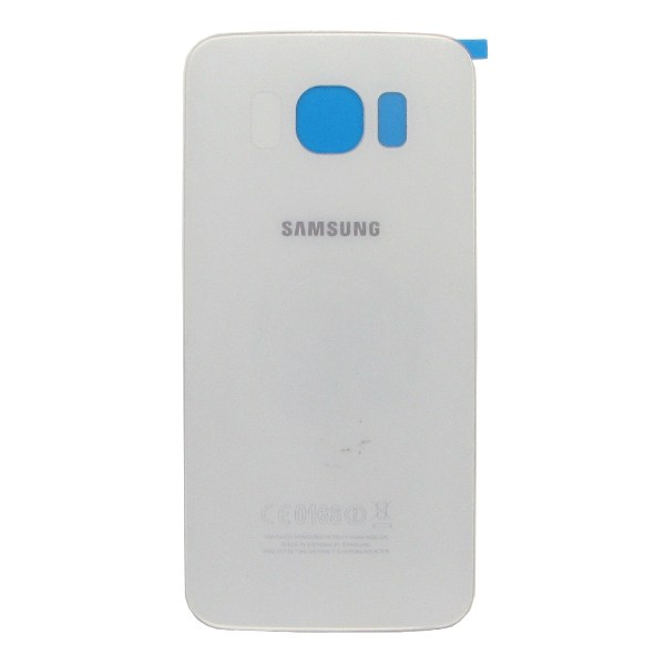 Задняя крышка Samsung G925F Galaxy S6 Edge white orig