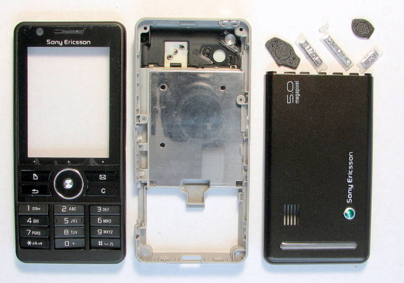 Корпус Sony Ericsson G900i black original