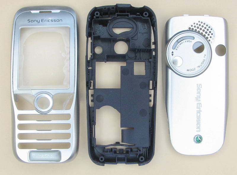 Корпус Sony Ericsson K500i silver-blue original