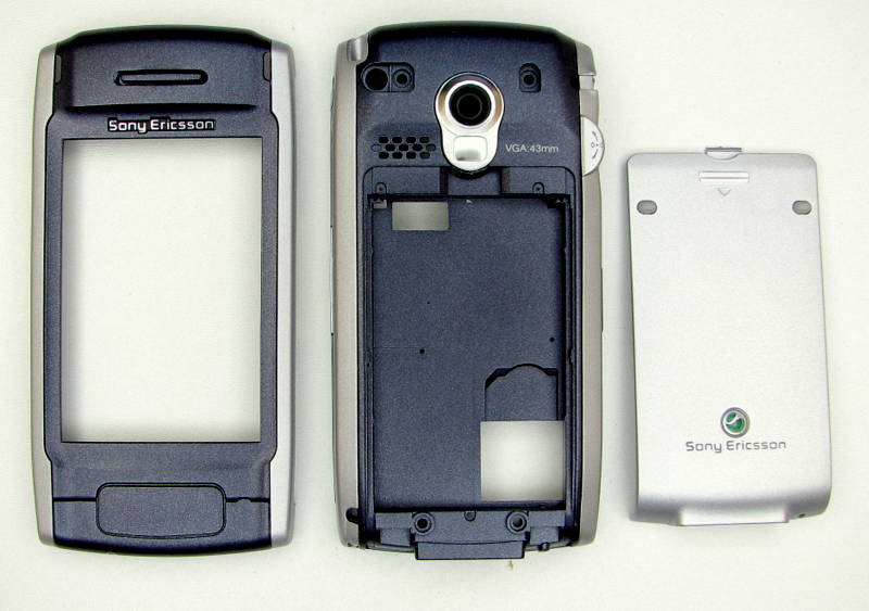 Корпус Sony Ericsson P900i silver-blue original