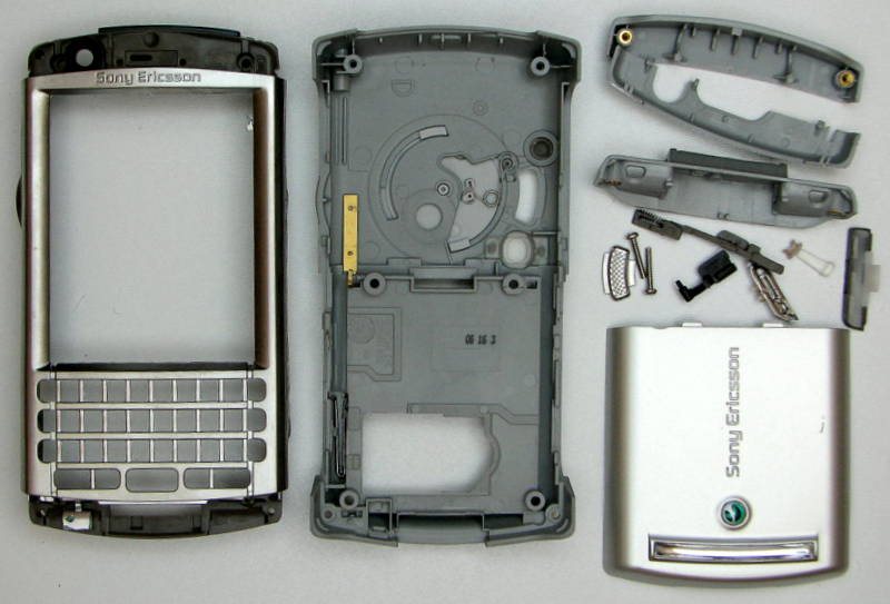 Корпус Sony Ericsson P990i silver original