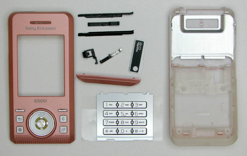 Корпус Sony Ericsson S500i pink original