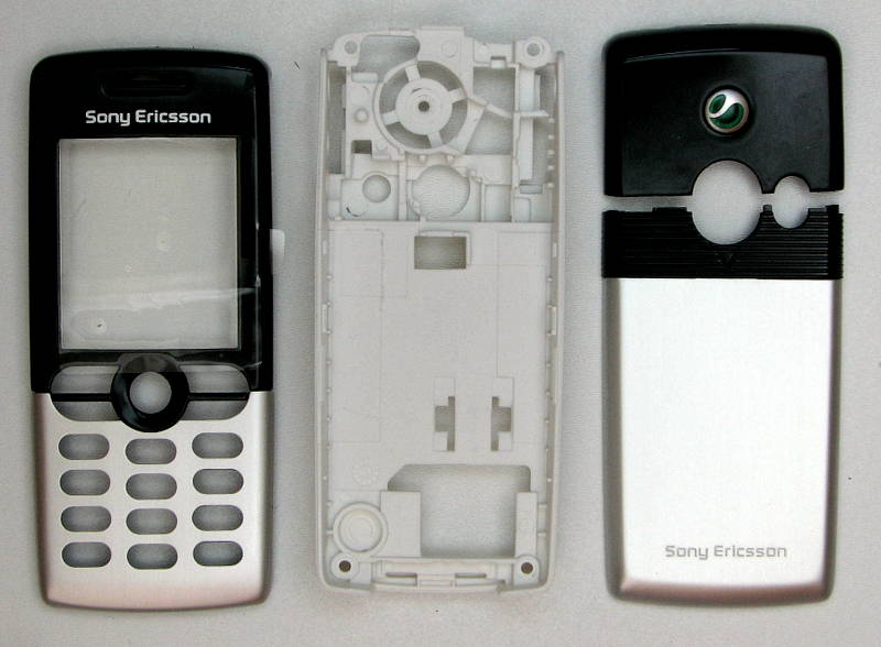 Корпус Sony Ericsson T610i black-white high copy