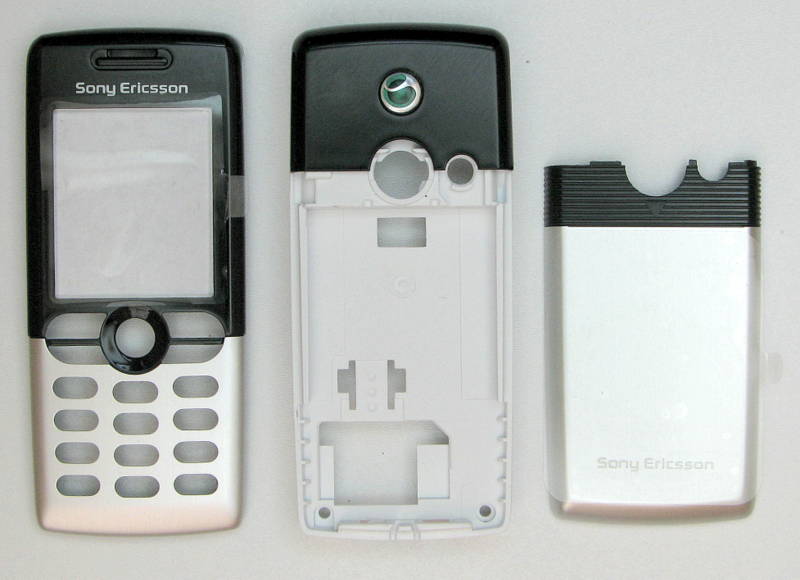 Корпус Sony Ericsson T610i silver original