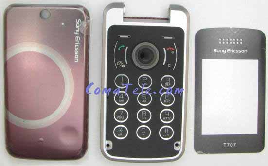 Корпус Sony Ericsson T707i red original