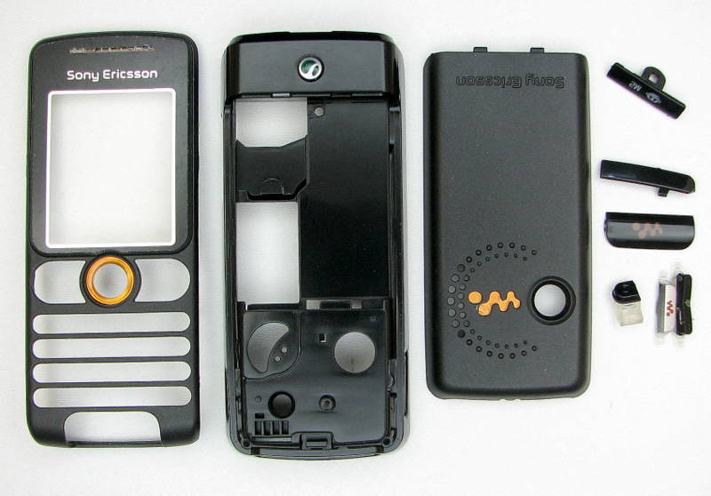 Корпус Sony Ericsson W200i black original