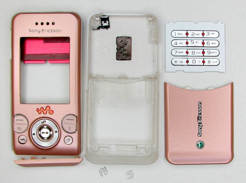 Корпус Sony Ericsson W580i pink original