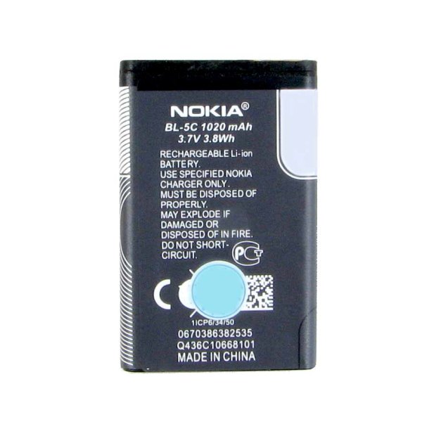 Аккумулятор Nokia BL-5C 1100 / 1600 / 3110C orig