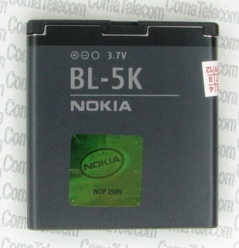 Аккумулятор Nokia BL-5K N86 / N85 / C7-00 h/c