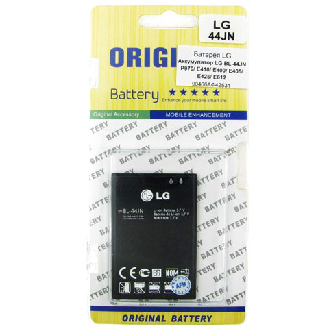 Аккумулятор LG BL-44JN P970 / E410 / E400 / E405 / E425 / E612