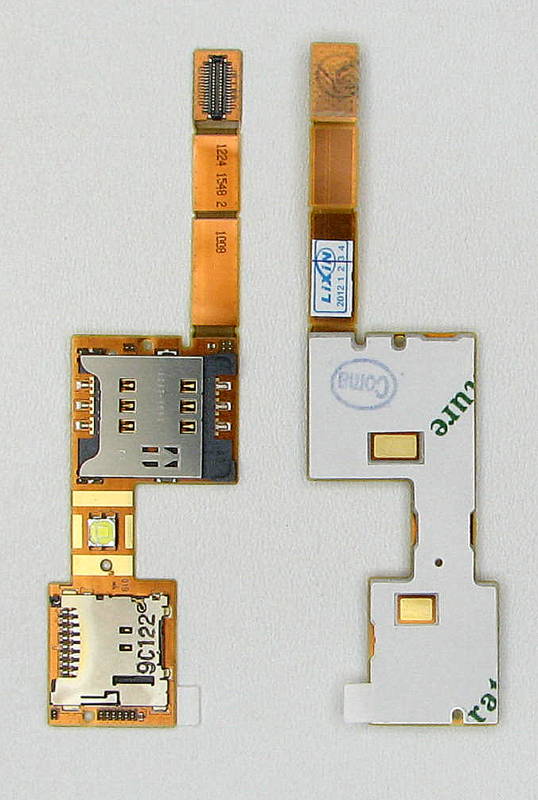 Шлейф Sony Ericsson X10i для SIM