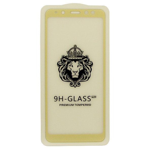 Защитное стекло Samsung Galaxy A8 2018 A530 Full Glue gold